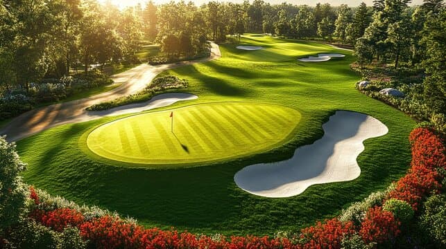 Morning fairway
